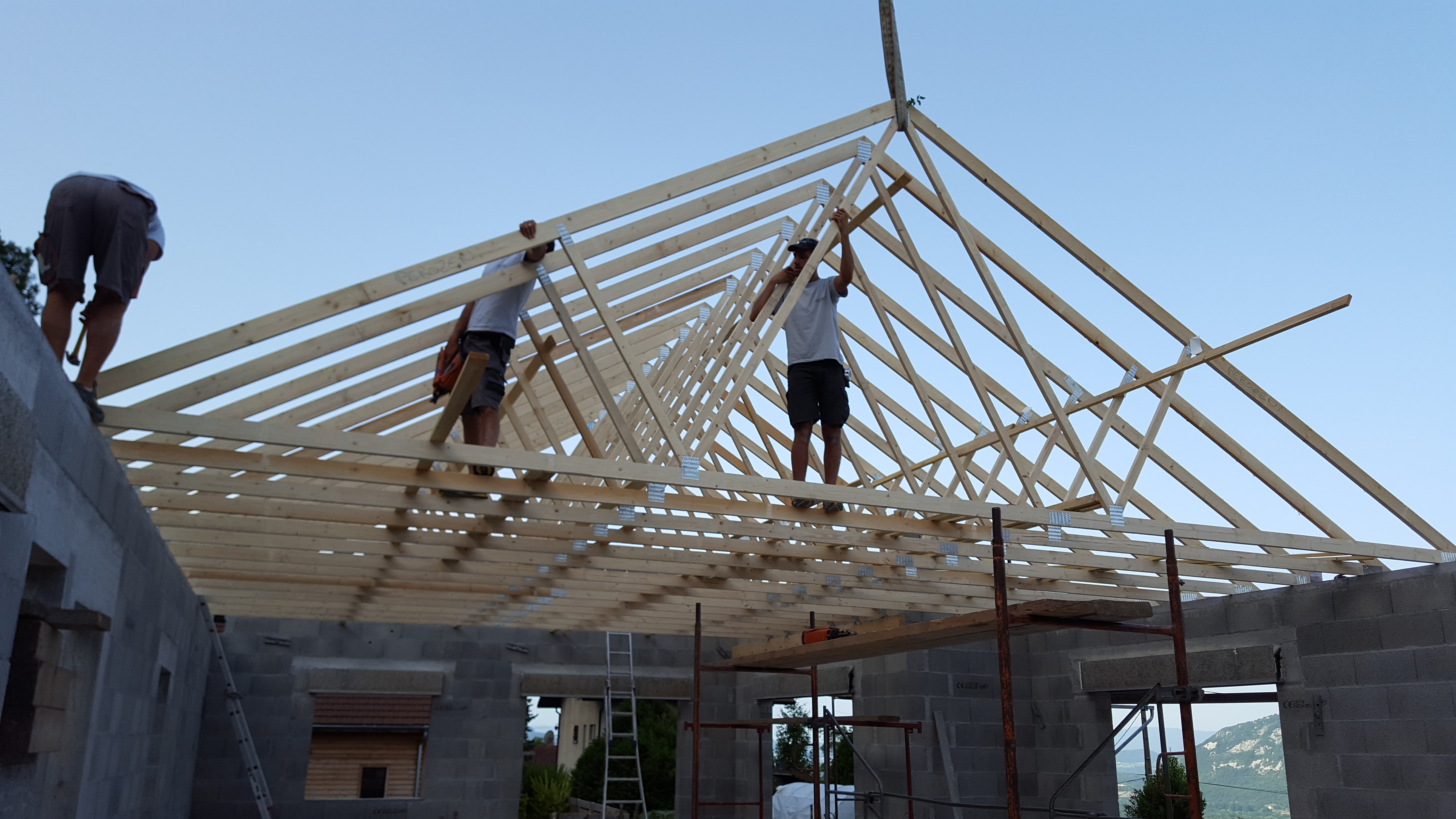 construction et rénovation charpente Construction charpente